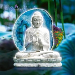 Kunst von Claudia Drescher. Buddha: Frieden und Ausgeglichenheit